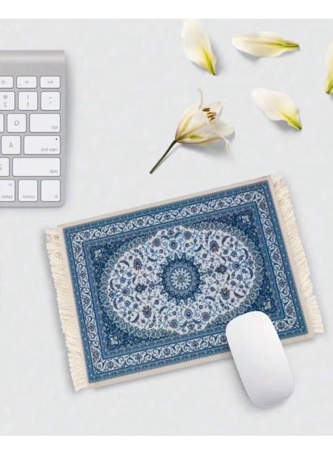 Mouse Pads for Wireless Mouse,Oriental Persian Carpet Mouse Mat Computer Mousepad for Table Decor - Image 1