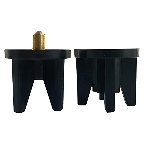 Lihopefe Universal Replacement Mounting Brackets of Exterior Sun Shades Roller up Blinds,Indoor/Outdoor (Black, 28mm Clutch Plug) - Image 4