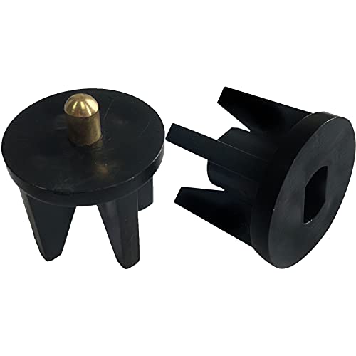 Lihopefe Universal Replacement Mounting Brackets of Exterior Sun Shades Roller up Blinds,Indoor/Outdoor (Black, 28mm Clutch Plug) - Image 5
