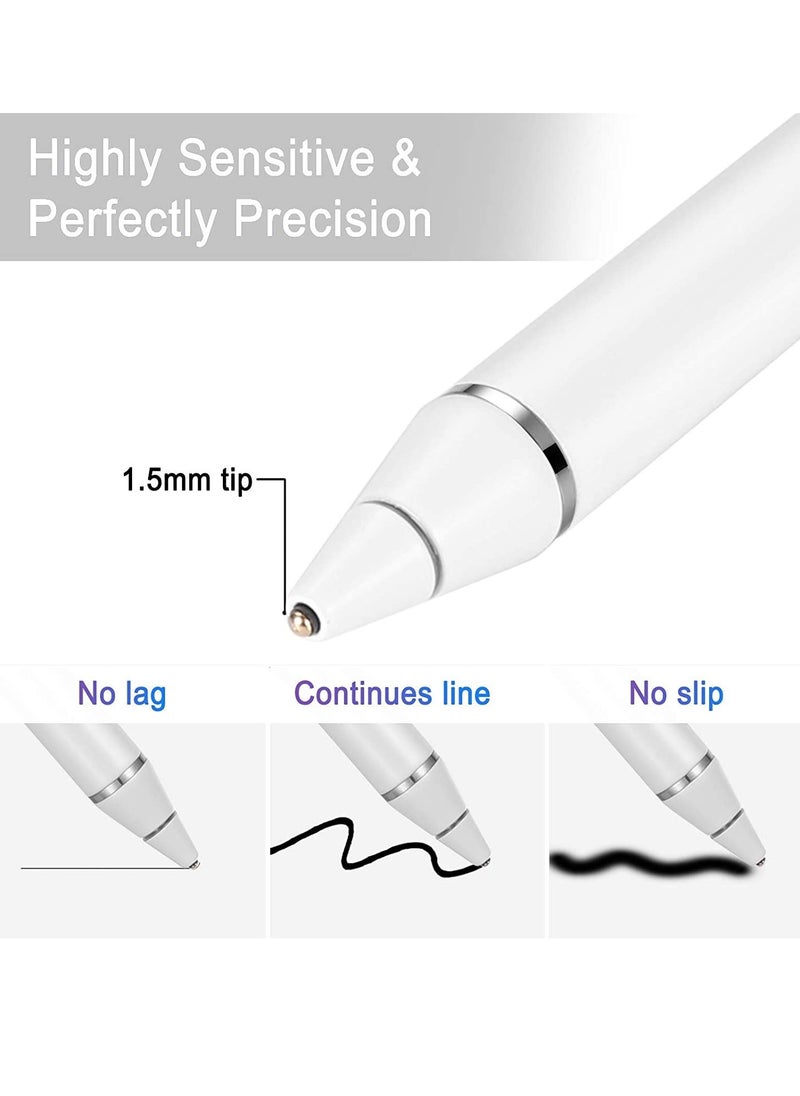 Active Stylus Pens for Touch Screens, Digital Stylish Pen Pencil Rechargeable Compatible with Most Capacitive Touch Screens  - Image 2