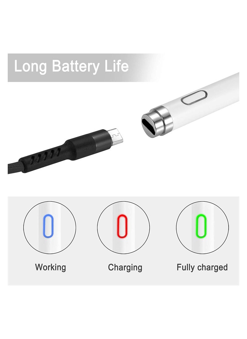 Active Stylus Pens for Touch Screens, Digital Stylish Pen Pencil Rechargeable Compatible with Most Capacitive Touch Screens  - Image 4
