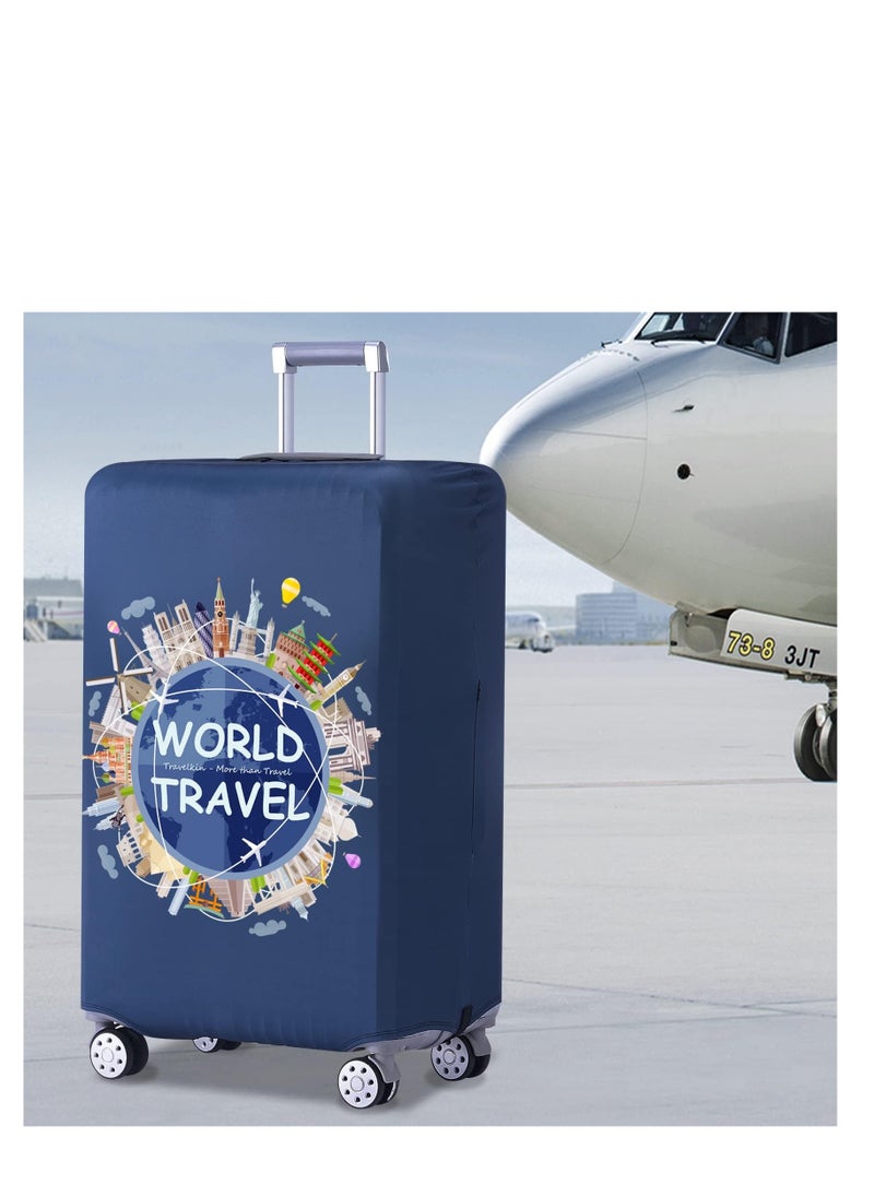 SYOSI - Luggage Covers For Suitcase Tsa Approved Suitcase Cover Protector Fit 18 32 Inch Luggage - Image 1