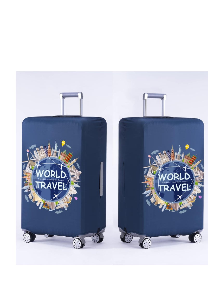 SYOSI - Luggage Covers For Suitcase Tsa Approved Suitcase Cover Protector Fit 18 32 Inch Luggage - Image 1