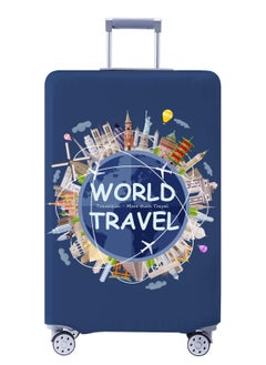 Luggage Covers For Suitcase Tsa Approved Suitcase Cover Protector Fit 18 32 Inch Luggage