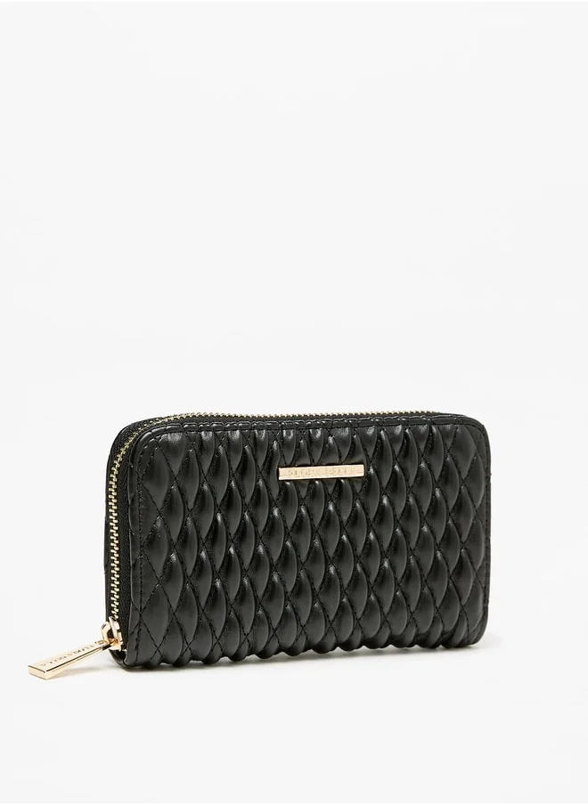 فلورا بيلا من شو إكسبرس Women's Quilted Zip Around Wallet