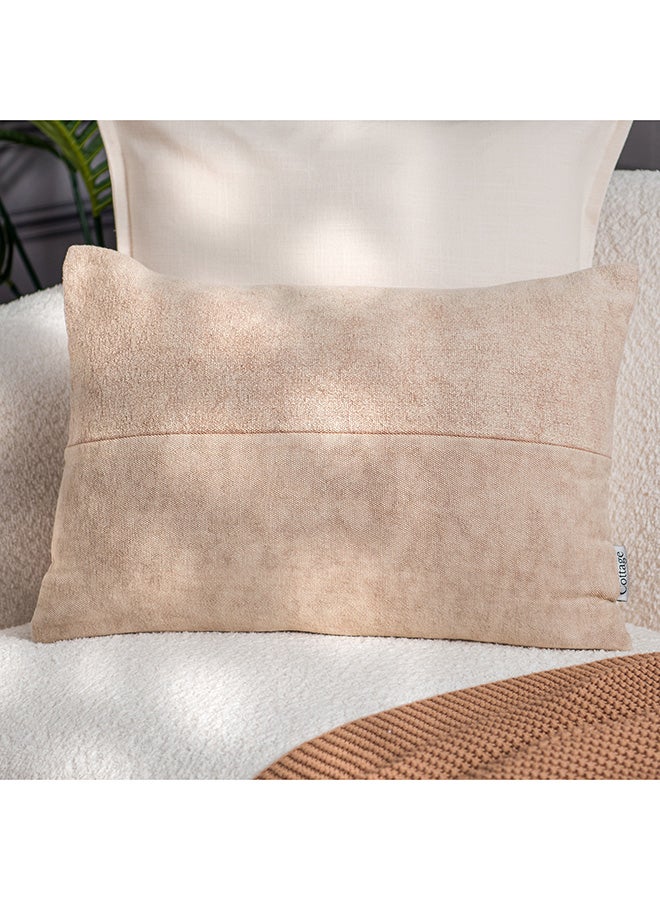 Cottage Rectangular Plain Cotton Cushion 30*50 cm - Image 1