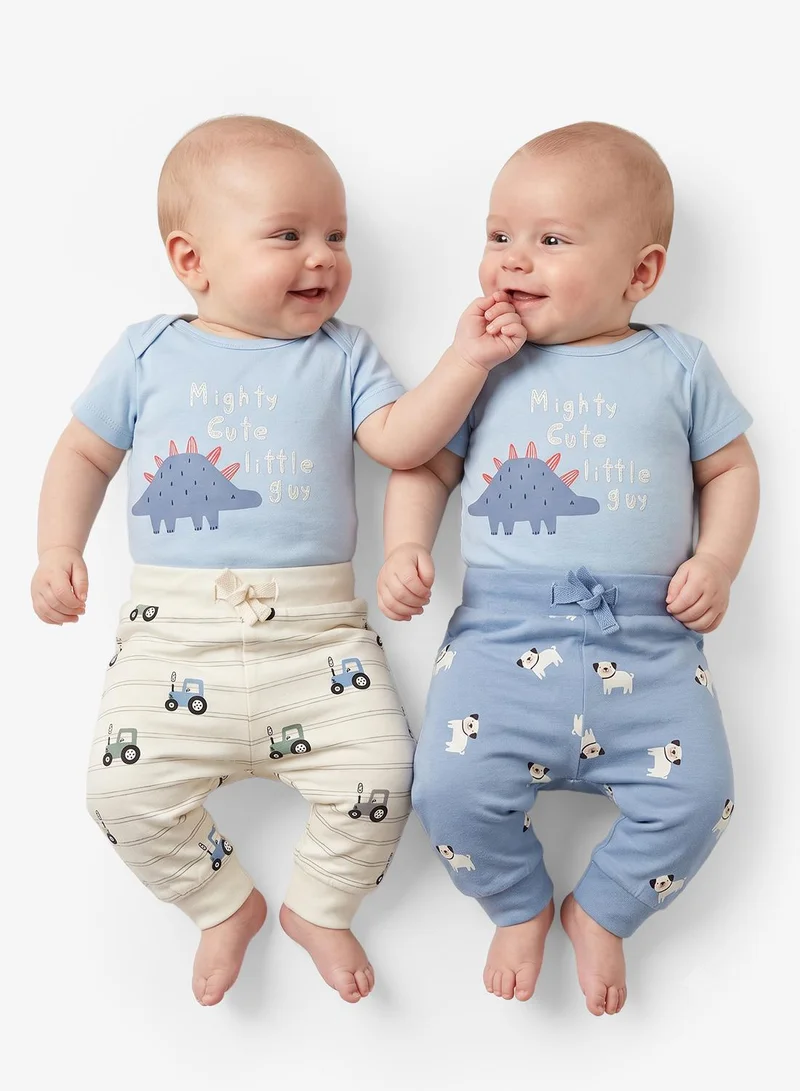 Name It  Kids 2-Pack Regular Fit Pants for Men | Best Price UAE