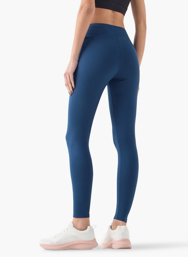 Kappa Logo Detail Leggings with Elasticated Waistband - Image 3
