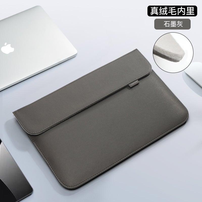 Thick Velvet Laptop Liner Bag 14-Inch Suitable For Lenovo Apple Macbook Air13.3 Huawei 16.1Pro1 - Image 1