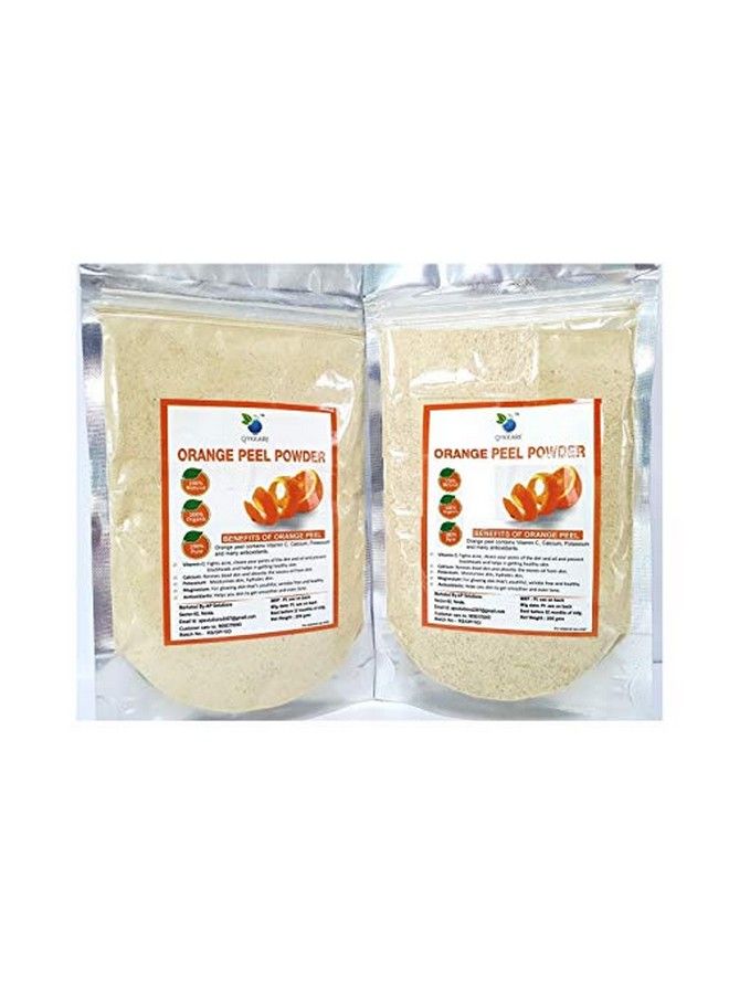QYKKARE Pure Skin Whitening Premium Orange Peel Powder (200Gm =100Gm X 2) - Image 1