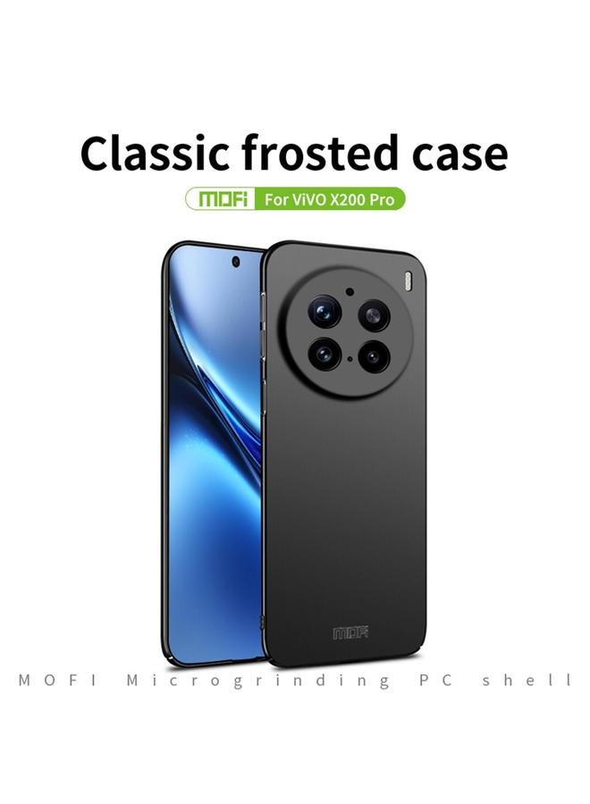 موفي جراب لهاتف vivo X200 Pro Frosted PC جراب هاتف صلب رفيع للغاية - Image 3