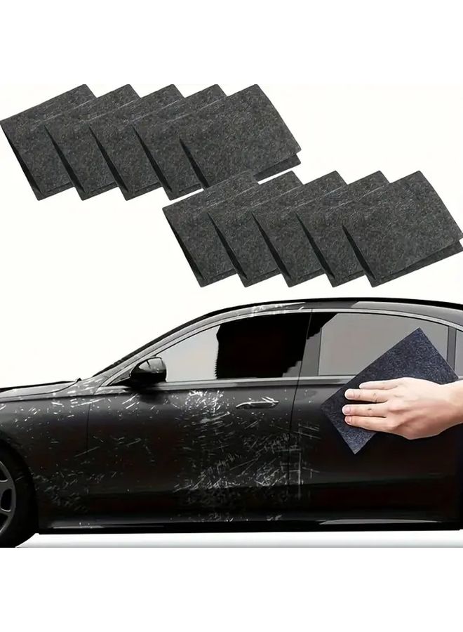 Car Scratch Repair Polishing Cloths 3pcs 3 94in X 3 94in Multipurpose Auto Detailing - Image 4