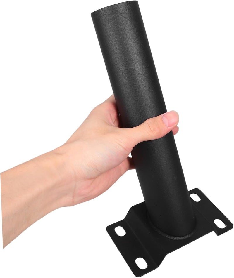 PRETYZOOM Led Solar Street Light Bracket Outdoor Light Mounting Arm Pole Mounting Base - Image 4