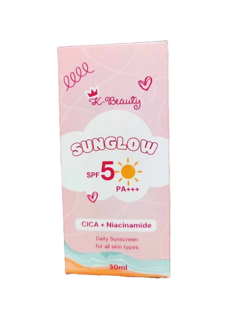 K Beauty Sunglow cica niacinamide 30ml 