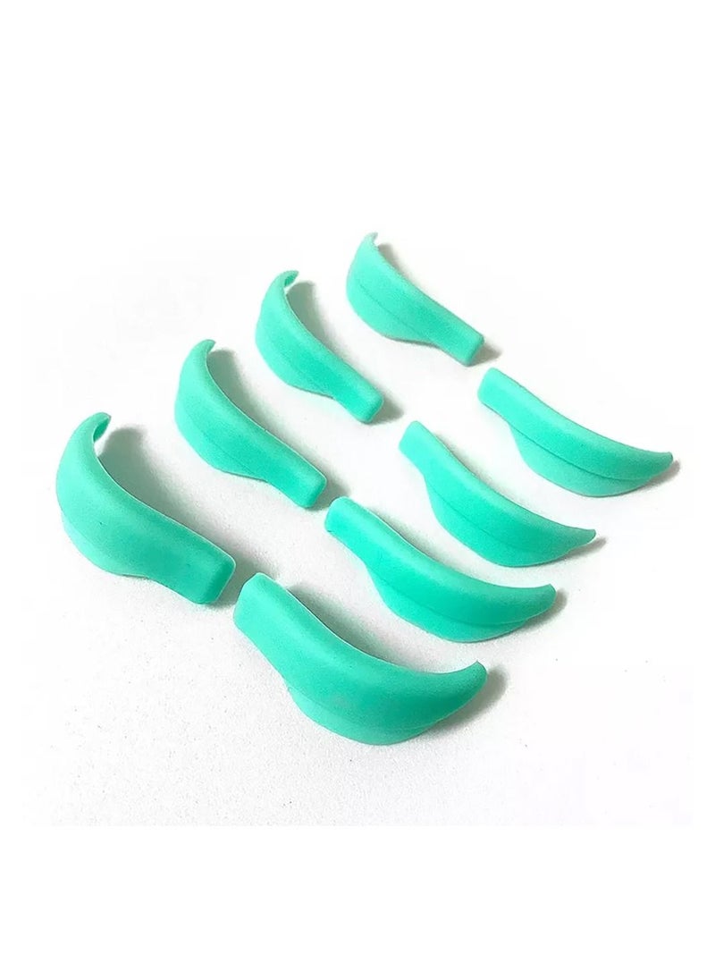 Eyelash Silicone Pads Soft and Comfortable Eye Lash Perm Pads Easy to Use Eyelash Lifting Silicone Pad with 3 Different Sizes 6pcs