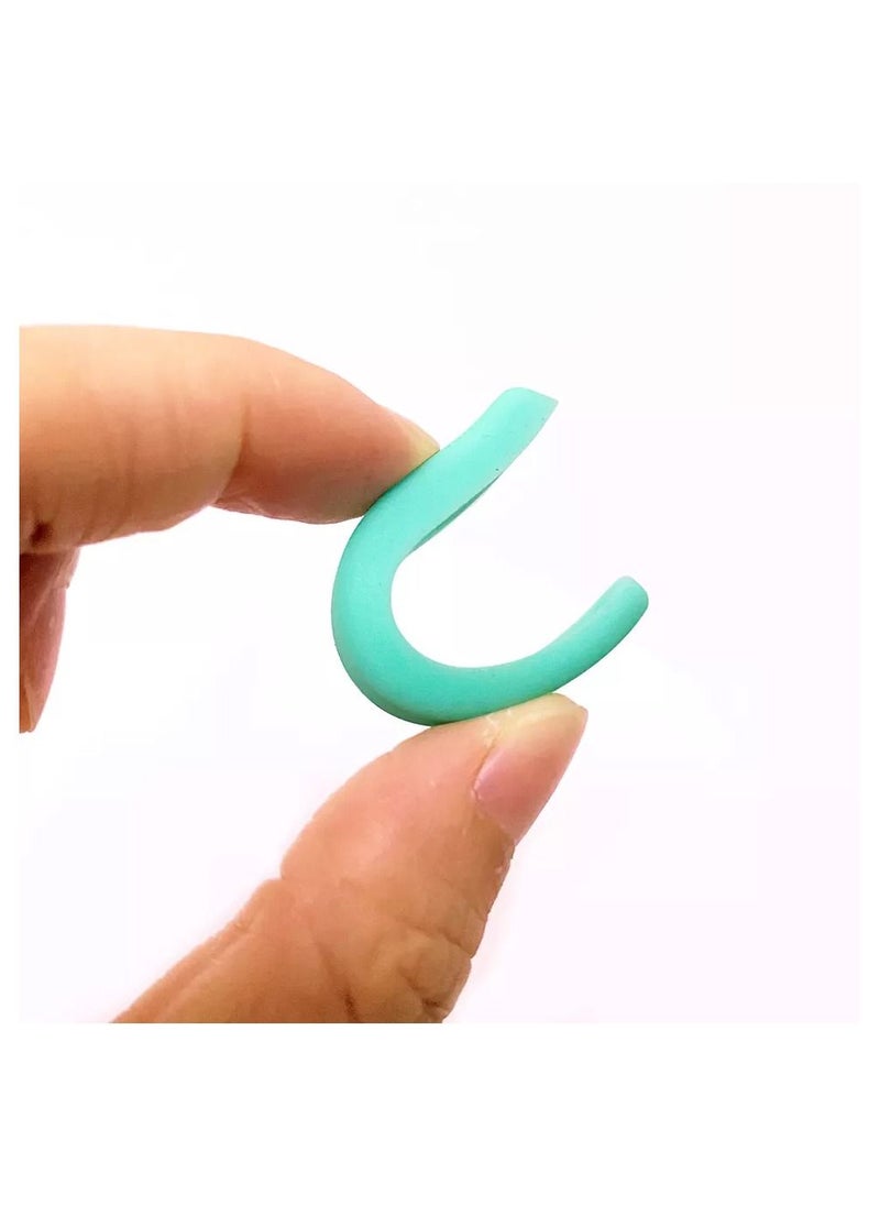 Eyelash Silicone Pads Soft and Comfortable Eye Lash Perm Pads Easy to Use Eyelash Lifting Silicone Pad with 3 Different Sizes 6pcs