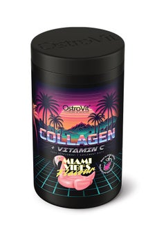 OstroVit Collagen + Vitamin C Food Supplement Hydrolyzed Bovine Collagen For Joint Skin and Bone Health 400 Grams Miami Vibes Flavour  - Image 5