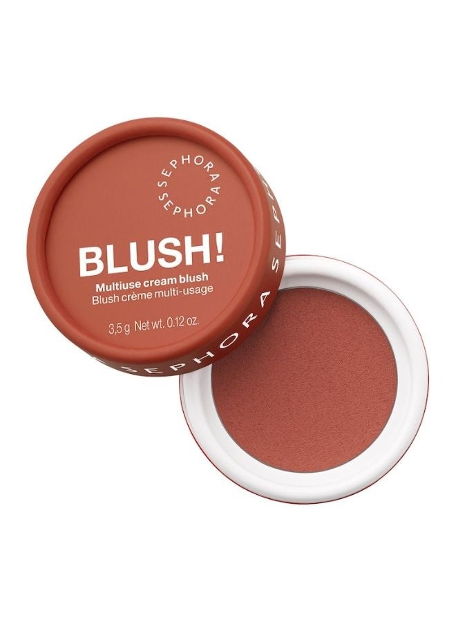 SEPHORA COLLECTION Blush! Multiuse Cream Blush 01 Crunchy Almond – Soft Warm Peach Cream Blush for Cheeks & Lips 0.12 oz / 3.5 g - Image 1