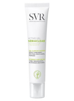 SVR SVR Sebiaclear Active Gel - Face Gel-Cream for Oily to Combination Skin - Oil Free Facial Moisturizer with Niacinamide and PHA to reduce the appearance of Blemishes, Blackheads and Redness, 1.3 fl.oz.  - Image 1