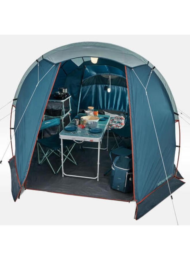 Quechua Camping tent with poles - Arpenaz 4.1 - 4 Person - 1 Bedroom - Image 4