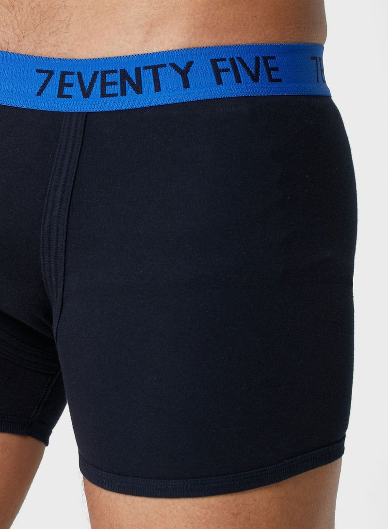 Seventy Five Basics 3 Pack Waist Band Trunks With Antibacterial Finish  - Image 3