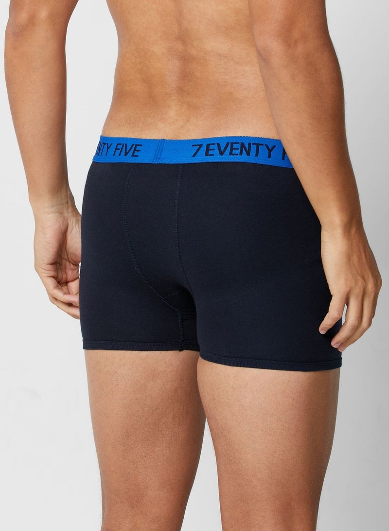 Seventy Five Basics 3 Pack Waist Band Trunks With Antibacterial Finish  - Image 4