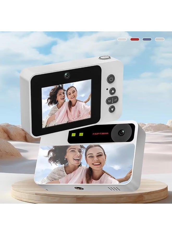 يو بي إيدج كاميرا رقمية للأطفال، كاميرا صغيرة الحجم عالية الدقة 1080 بكسل، سهلة الاستخدام، مزودة بخاصية تسجيل الفيديو، ووظيفة التكبير، وشاشة LCD للتصوير الفوتوغرافي وتدوين الفيديو. - Image 2
