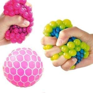 Parteet SquishyStress Ball for Pressure Relieve/Anti-Stress Anti Anxiety (Pack of 2) Blue - Image 2