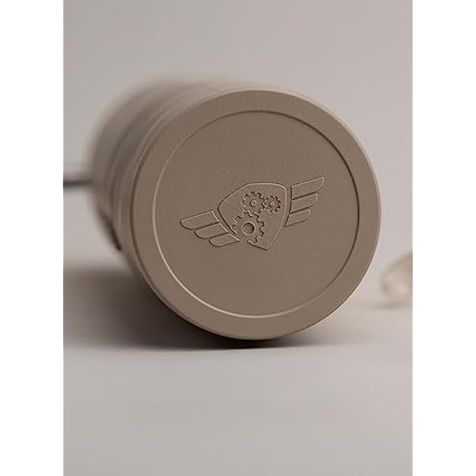 COMANDANTE X25 Manual Coffee Grinder Nitro Blade Stainless Steel Burr Polymer BodyIdeal For Espresso Pour Over And French Press  Capacity 25 Grams  Color Dune - Image 3