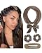 Yanibest Heatless Hair Curler, No Heat Hair Curlers to Sleep in, Overnight Satin Heatless Curling Set with Hair Scrunchies Clip, for All Hair types - Image 2
