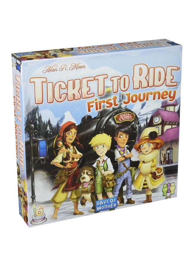 Ticket To Ride First Journey Board Game Set DO7227