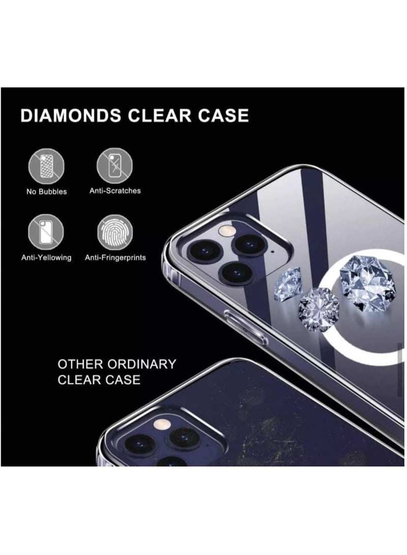 Iphone 14 Pro Max Case with Magnetic Ring Compatible with Mag-Safe Accessories, Slim Fit, Anti-Yellowing Shockproof Protective Case for Iphone 14 pro max - Image 5