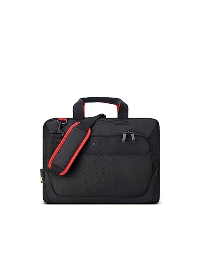 DELSEY Paris Parvis Plus 1 Compartment Pc Protection Satchel - Black  - Image 1