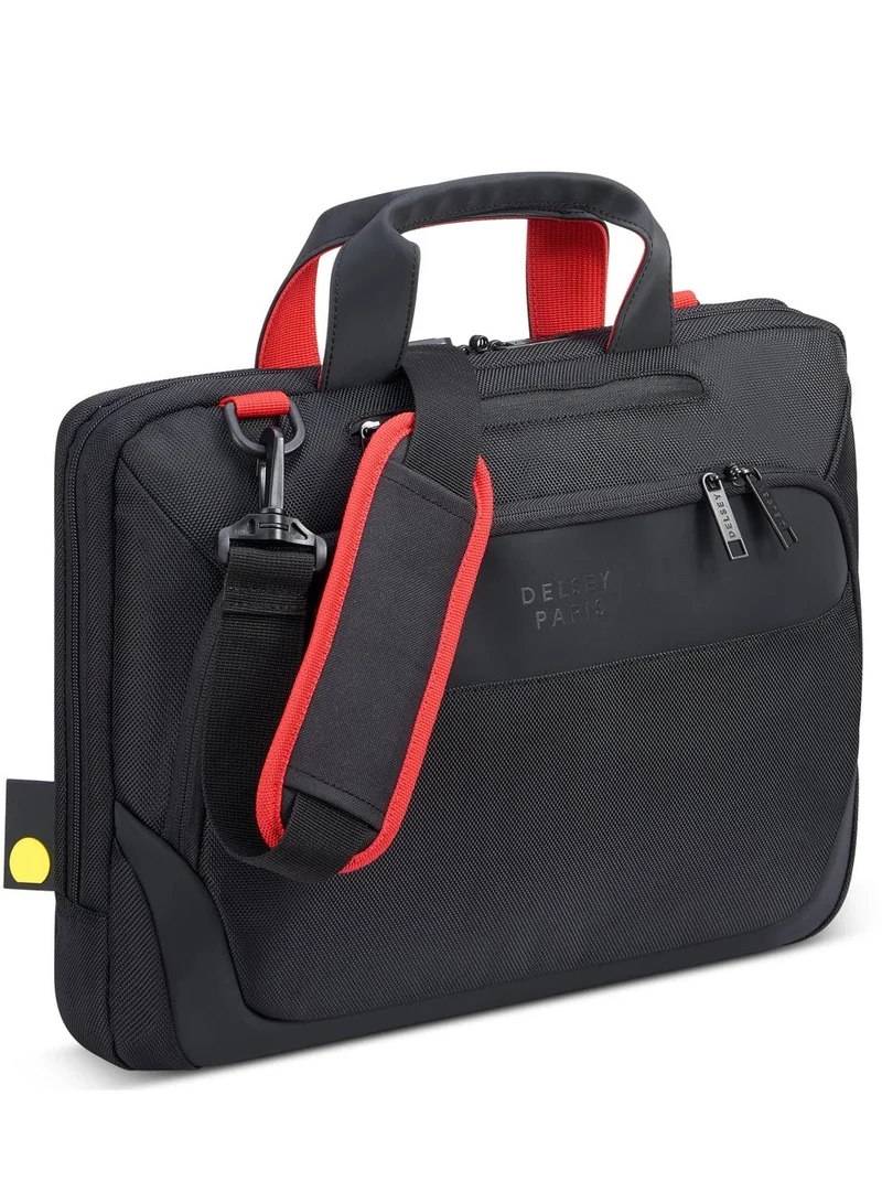ديلسي _باريس حقيبة بارفيس بلس بحماية للابتوب - أسود