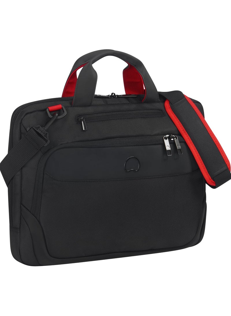 ديلسي _باريس حقيبة بارفيس بلس بحماية للابتوب - أسود - Image 3