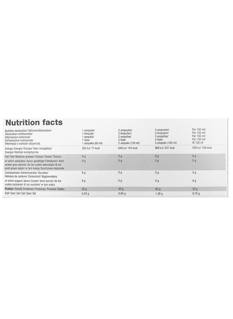 Protein Shot - Orange - (9 Ampoules)