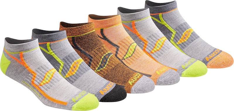 saucony mens Bolt Rundry Performance No-show Multi-pack Socks Socks - Image 1