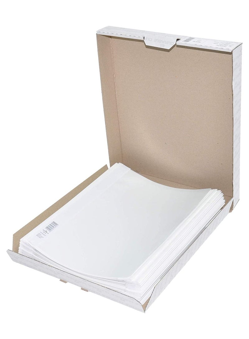 Durable ملف مشروع متين (A4، أبيض) 50 قطعة DUPG2573-02 - Image 3