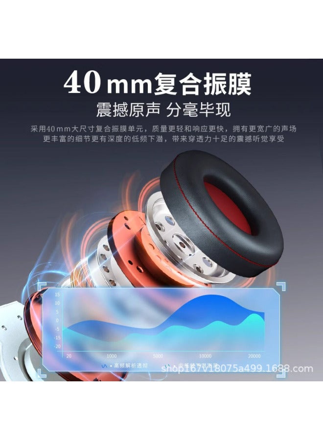 Double Headset Computer Headset Desktop Notebook E-sports Microphone Wired Chicken Game - Image 2