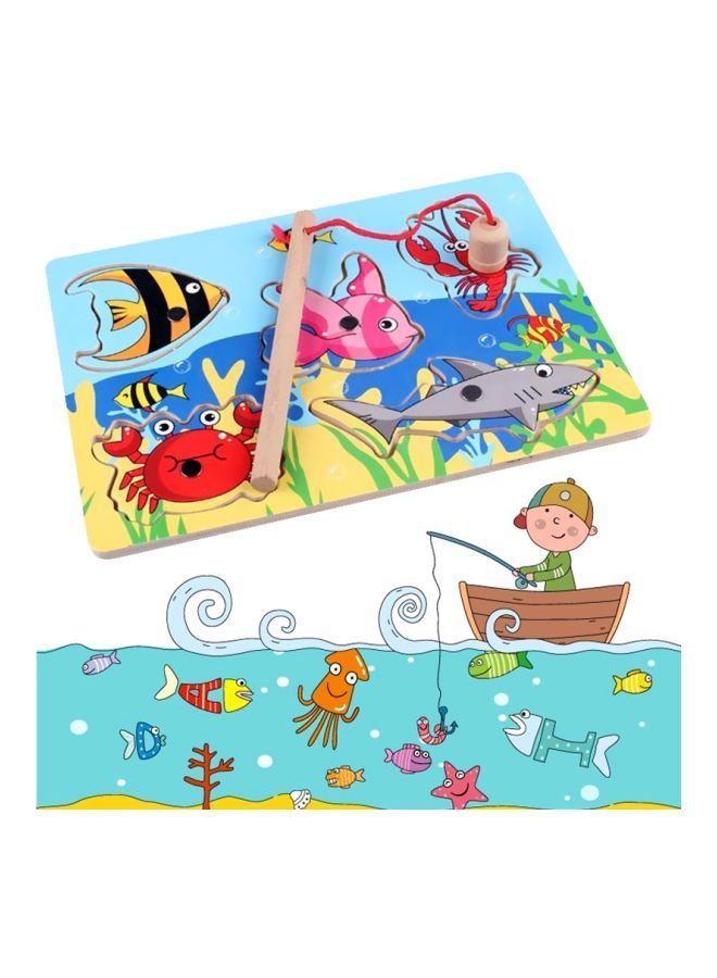 NIBEMINENT 3D Magnetic Fishing Jigsaw Puzzle 18x12x0.5centimeter - Image 2