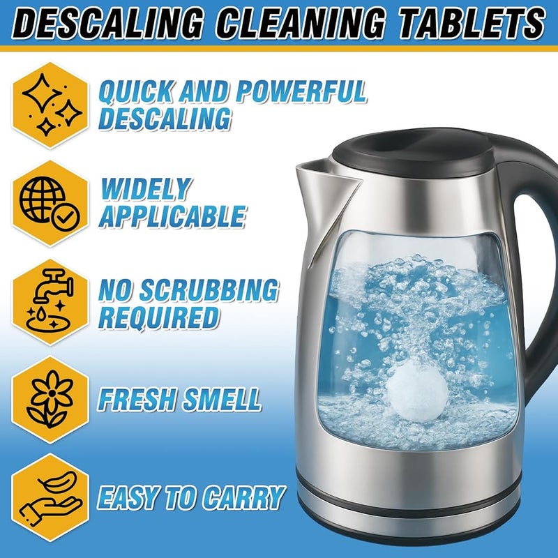 Erigathe Water Bottle Cleaning Tablets 36PCS, Kettle Descaler Tablets Individually Packed, for All Stainless Steel, Flasks, Plastics and Glass Drinking Containers - Image 2