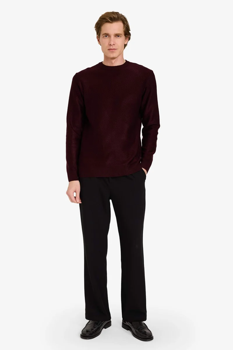 DeFacto Standard Fit Crew Neck Knitwear Pullover