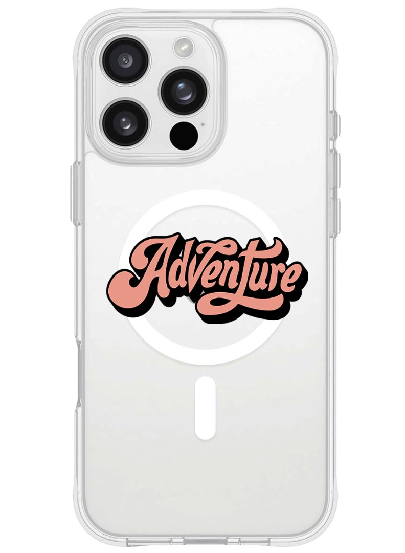 Theodor iPhone 16 Pro Magsafe Magnetic Case for iPhone Compatible with Wireless Charging, Shockproof Phone Bumper Cover - Adventure - Image 1