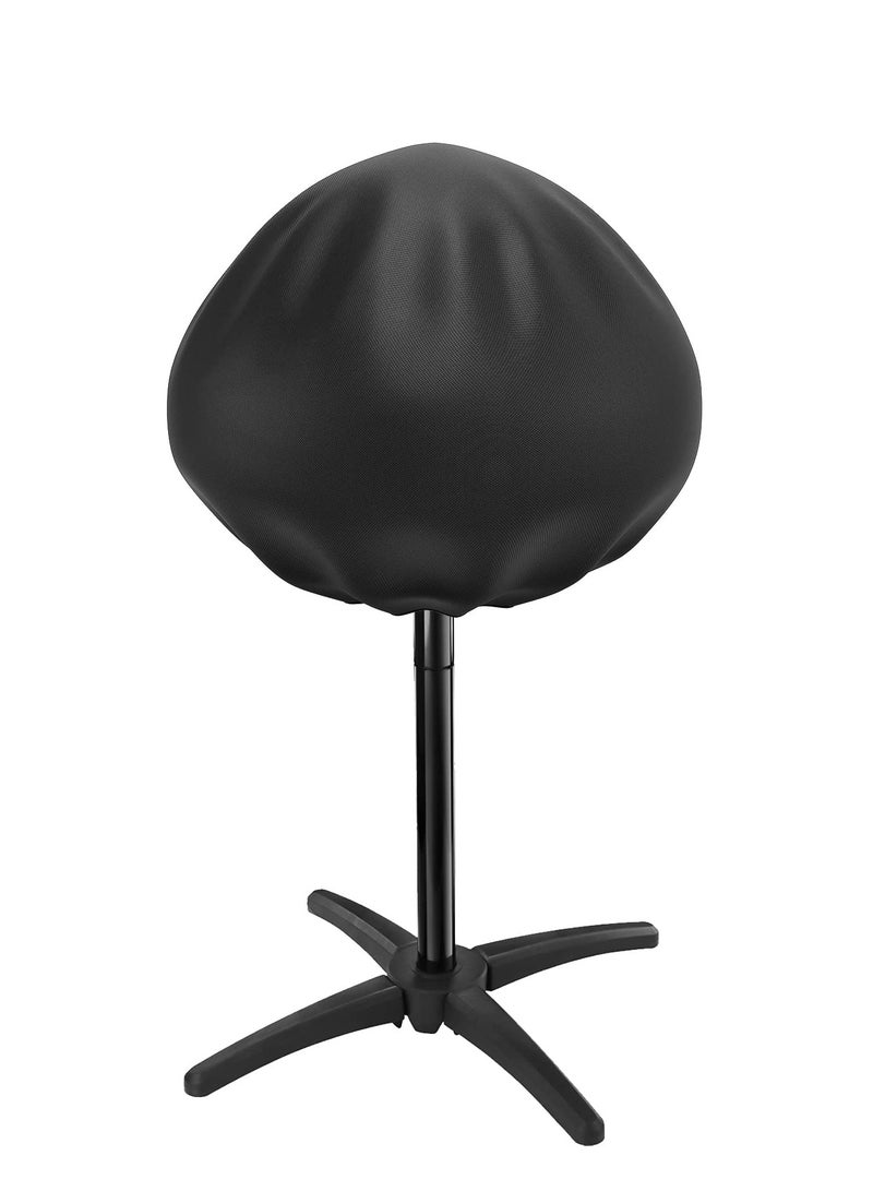 غطاء شواية باربيكيو مضاد للماء لطرازات جورج فورمان الداخلية / الخارجية 22460 و 22460-56، متوافق مع ويبر 1121004/1111004، يشتمل على مقبض وسلك شد لملاءمة آمنة. - Image 1