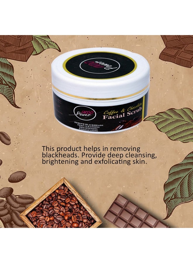 INDOPOWER INDO POWER Aii30- COFFEE & CHOCOLATE FACIAL SCRUB 100g. - Image 1