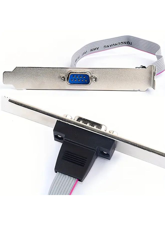 1pc DB9 Male Serial Cable 9 Pin Connector Motherboard Serial Lead - Image 5