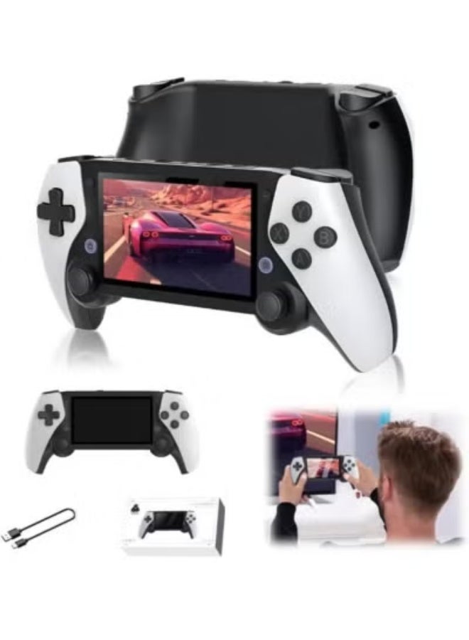 JAJEEK M25 Handheld Video Game Console 4.3 Inch IPS HD Display Retro Gaming Device Built In Classic Games Multi Emulator Support Portable Console Rechargeable Battery Compact Lightweight Design for Kids Adults Travel Entertainment - Image 2