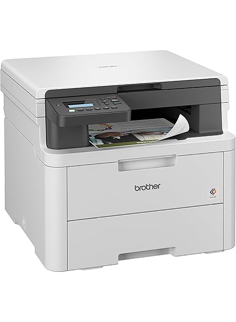 brother DCP-L3520CDW 3-in-1 Colour Wireless LED Printer |Print, copy & scan| USB 2.0 | A4|UK Plug White - Image 5