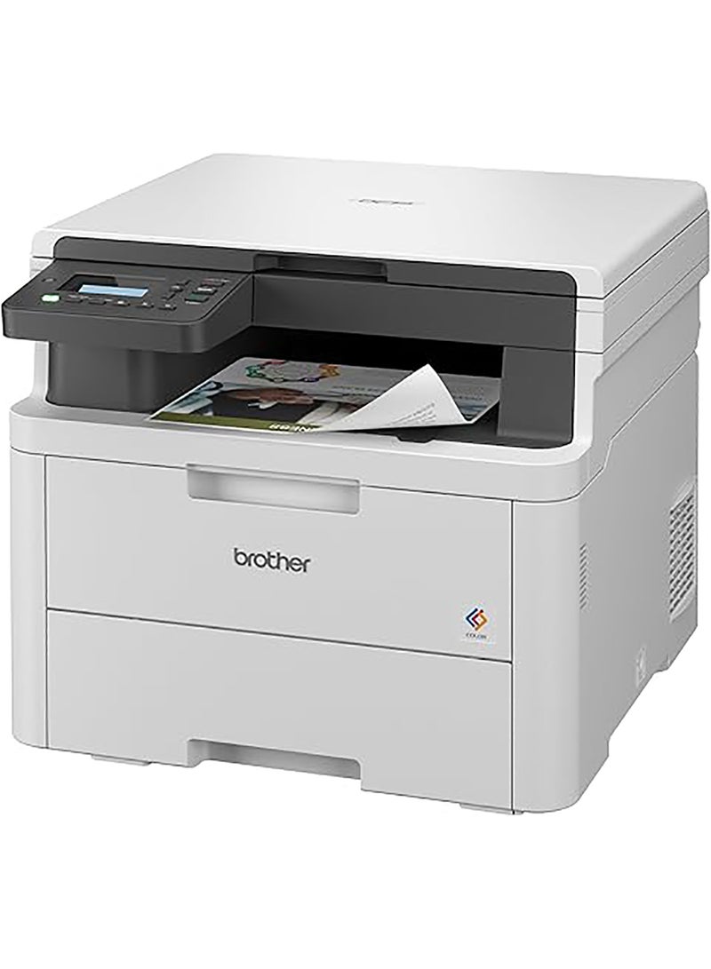 brother DCP-L3520CDW 3-in-1 Colour Wireless LED Printer |Print, copy & scan| USB 2.0 | A4|UK Plug White - Image 4