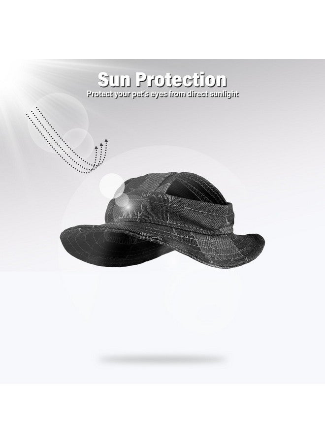 دينتران قبعات القطط للقطط فقط، قبعات رعاة البقر للقطط مع فتحات للأذن، زي حفلات عيد ميلاد الحيوانات الأليفة الصغيرة، غطاء رأس للقطط، قبعة رعاة البقر الصغيرة، قبعة سومبريرو مضحكة للقطط الصغيرة، قبعة بيني شيواوا، ديكورات الحفلات - Image 3